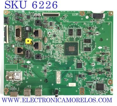 MAIN PARA TV LG / NUMERO DE PARTE 66092301 / EAX69106401 / 30540801 / 0APMXL1T / G0017041VK
